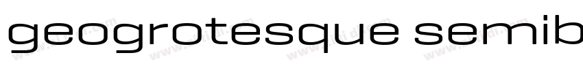 geogrotesque semibol字体转换